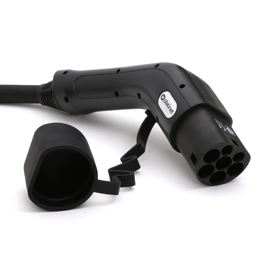 Latauskaapeli sähköautoille 2 5m 11kW 16A IP54 musta