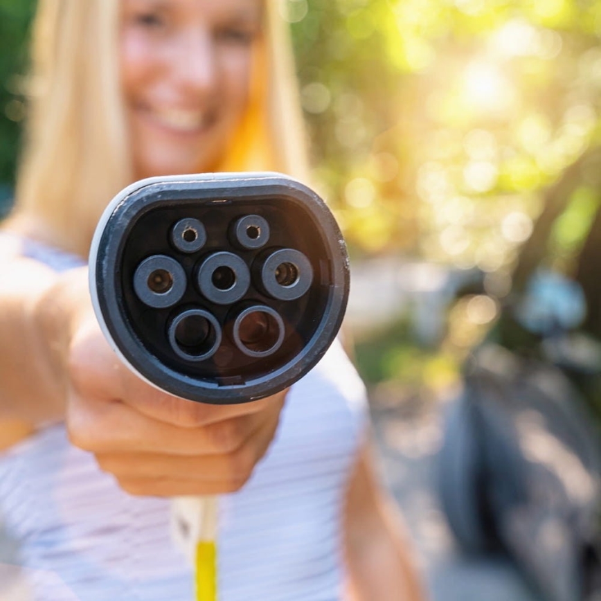 Latauskaapeli sähköautoille tyyppi 2 5m 11kW 16A IP54