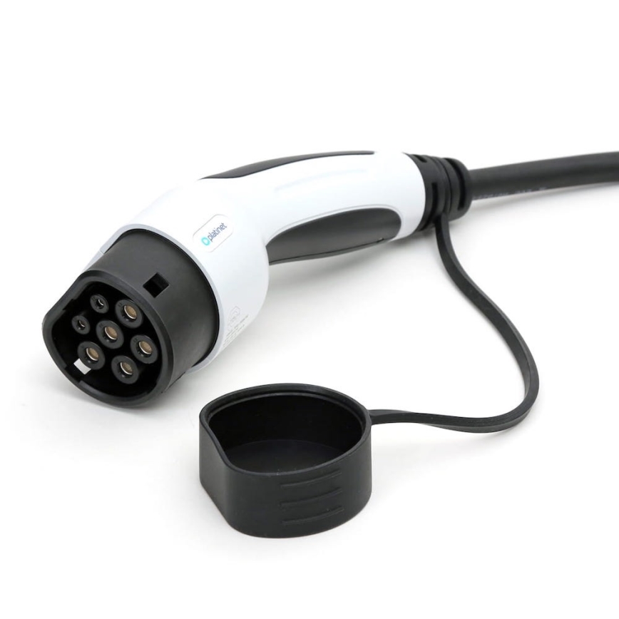 Latauskaapeli sähköautoille tyyppi 2 5m 11kW 16A IP54