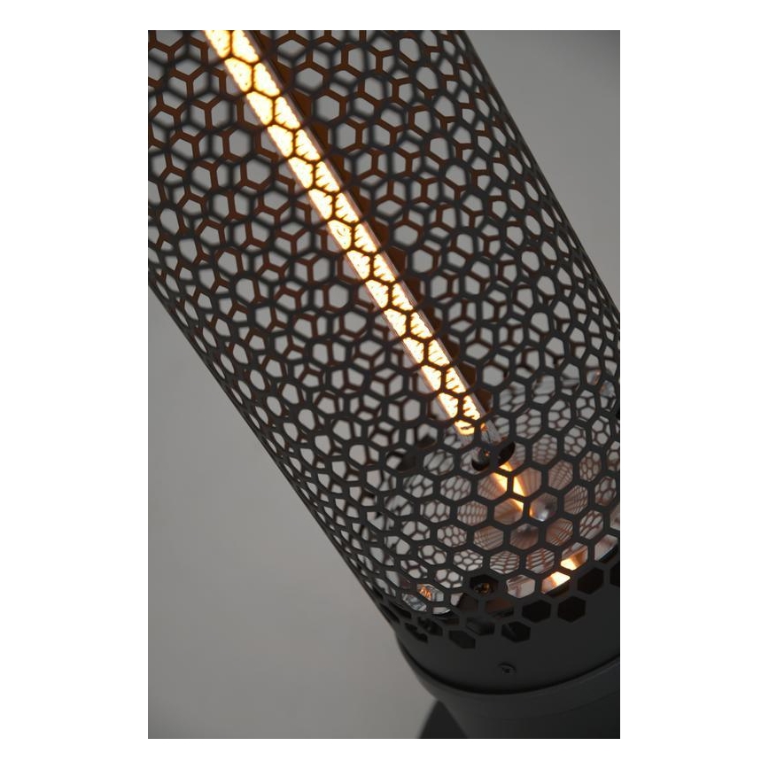 Lattia-infrapunalämmitin 1000W/230V IP44 musta