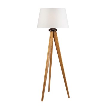 Lattialamppu AIDA 1xE27/60W/230V tammi