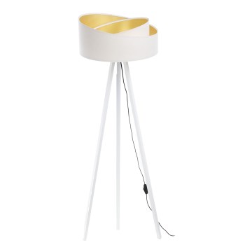 Lattialamppu GALAXY 1xE27/60W/230V valkoinen