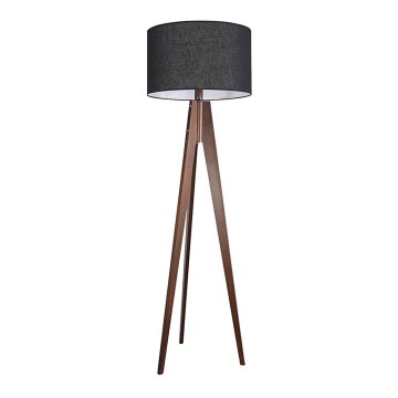 Lattialamppu TRION 1xE27/60W/230V harmaa 164 cm