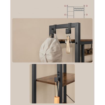 Lattiannaulakko NAVOR ruskea/musta