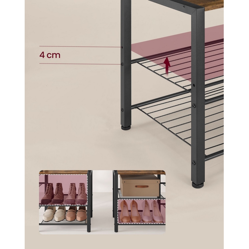 Lattiannaulakko NAVOR ruskea/musta