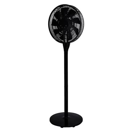 Lattiatuuletin 25W/230V 130 cm musta + kaukosäädin