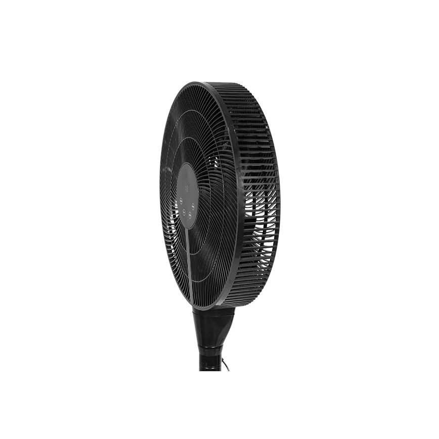 Lattiatuuletin 25W/230V 130 cm musta + kaukosäädin