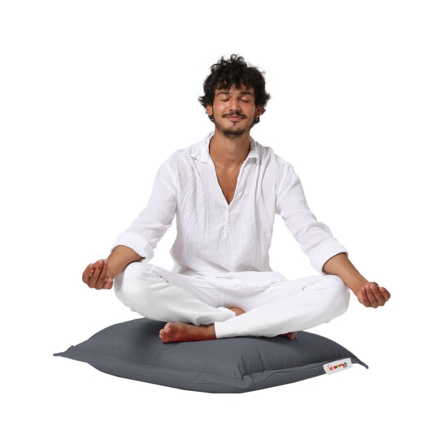 Lattiatyyny 70x70 cm harmaa