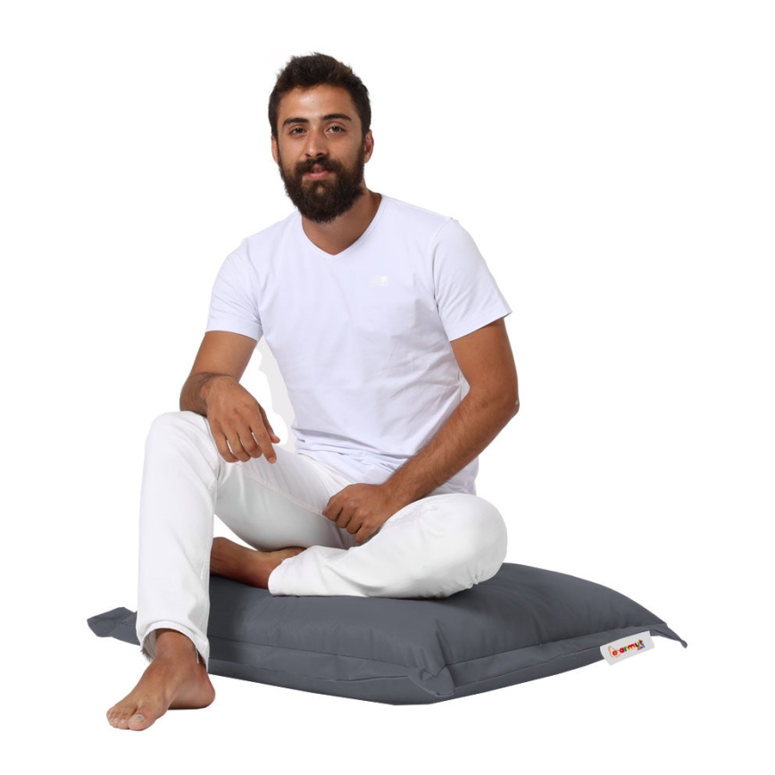 Lattiatyyny 70x70 cm harmaa