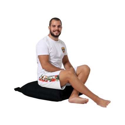 Lattiatyyny 70x70 cm musta