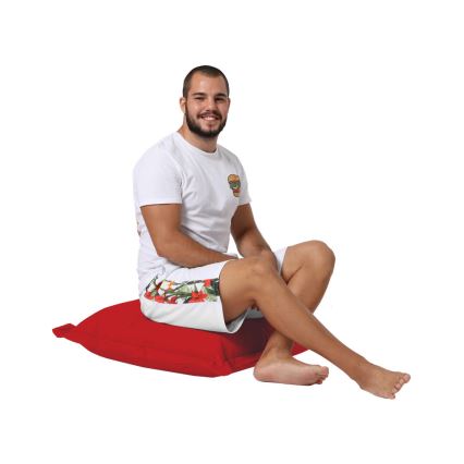 Lattiatyyny 70x70 cm punainen