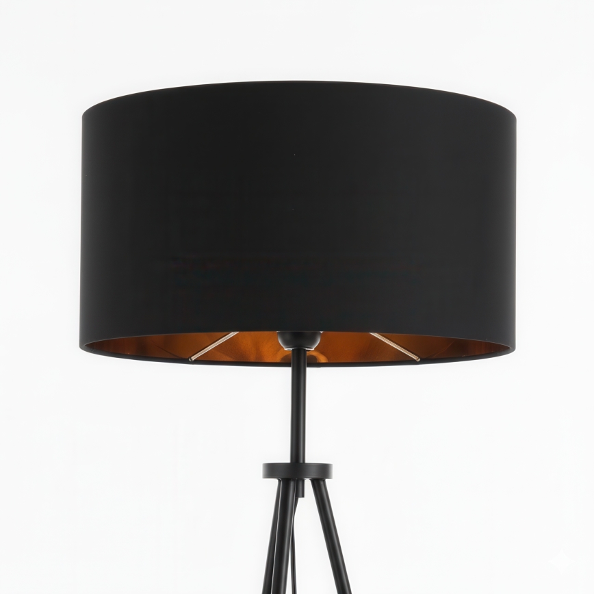 Lattiavalaisin 1xE27/40W/230V musta