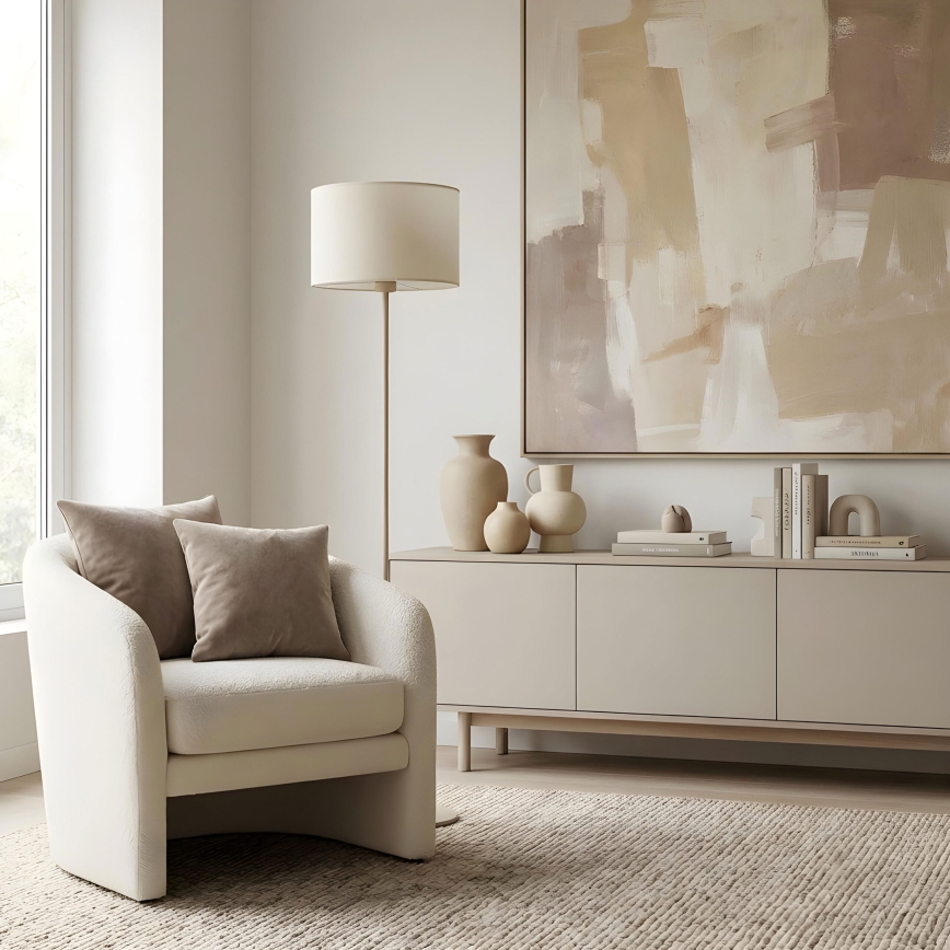 Lattiavalaisin ARDEN 1xE27/15W/230V beige