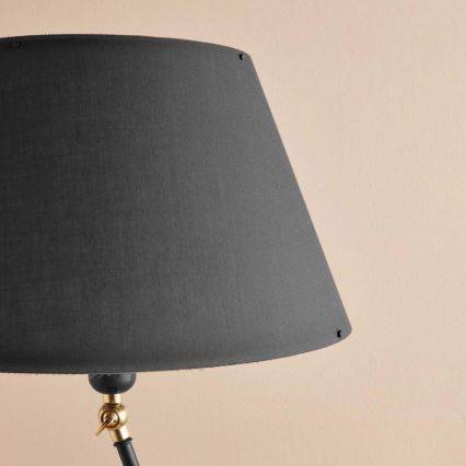 Lattiavalaisin AYD 1xE27/40W/230V musta