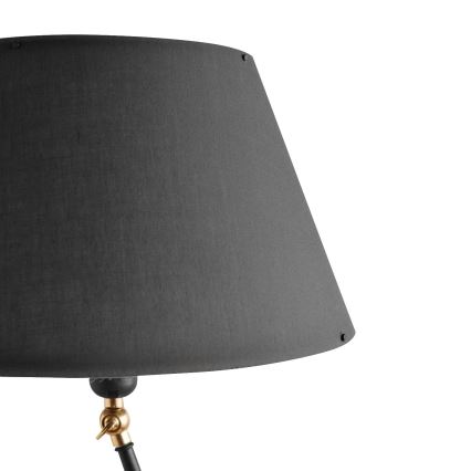 Lattiavalaisin AYD 1xE27/40W/230V musta