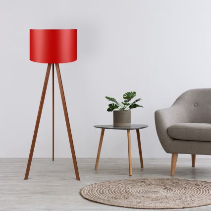 Lattiavalaisin AYD 1xE27/40W/230V punainen/ruskea