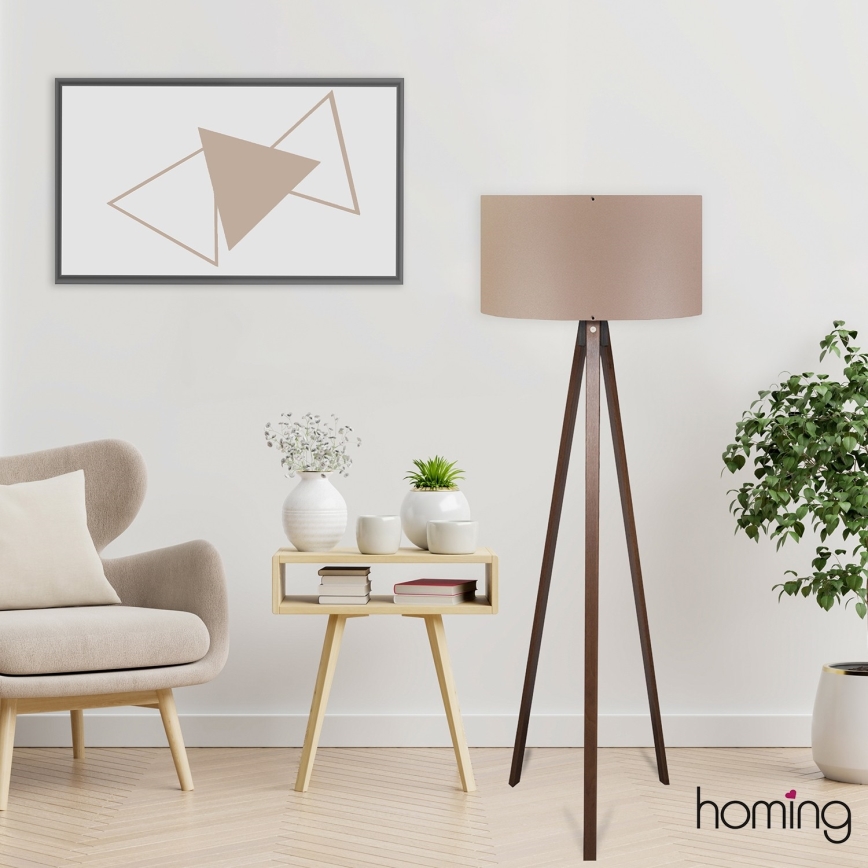 Lattiavalaisin AYD 1xE27/40W/230V ruskea