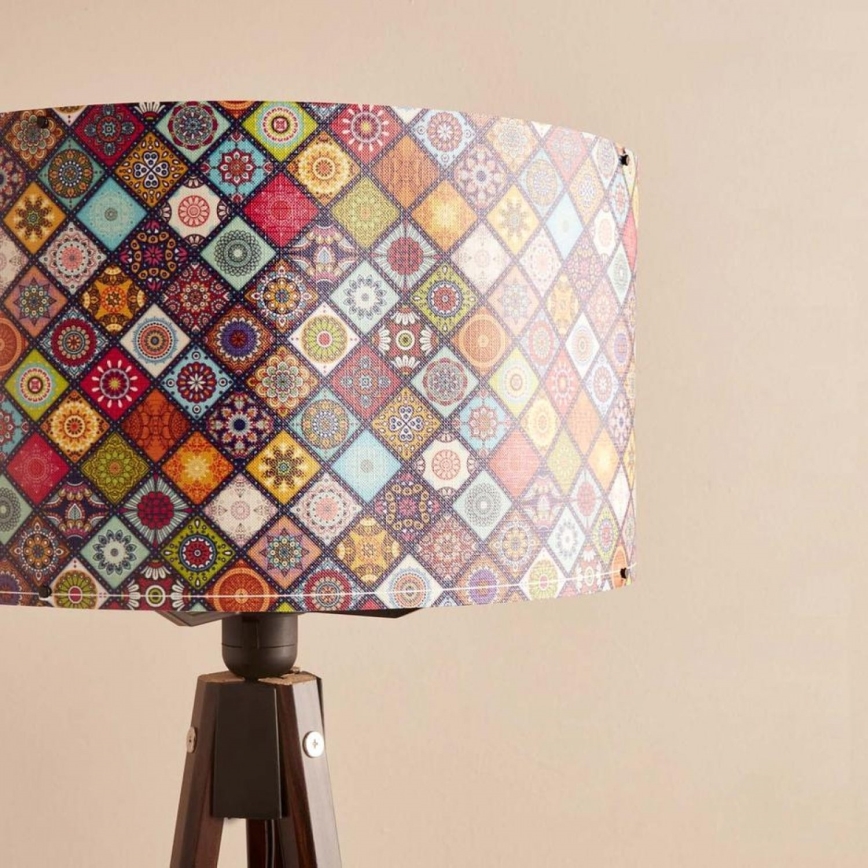 Lattiavalaisin AYD 1xE27/40W/230V ruskea/monivärinen