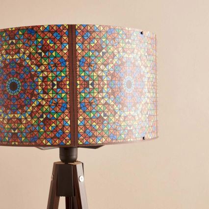 Lattiavalaisin AYD 1xE27/40W/230V ruskea/monivärinen