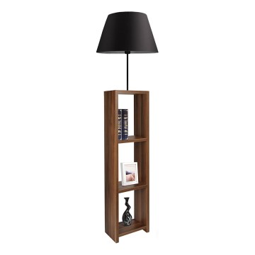 Lattiavalaisin AYD 1xE27/40W/230V ruskea/musta