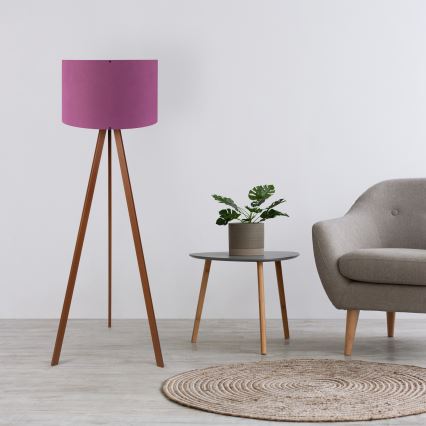 Lattiavalaisin AYD 1xE27/40W/230V violetti/ruskea