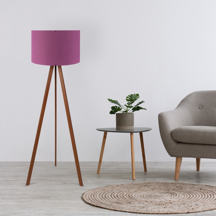 Lattiavalaisin AYD 1xE27/40W/230V violetti/ruskea