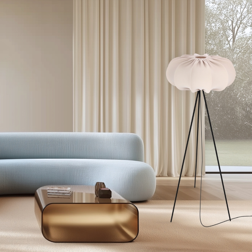 Lattiavalaisin CAFEE 1xE27/40W/230V beige/musta