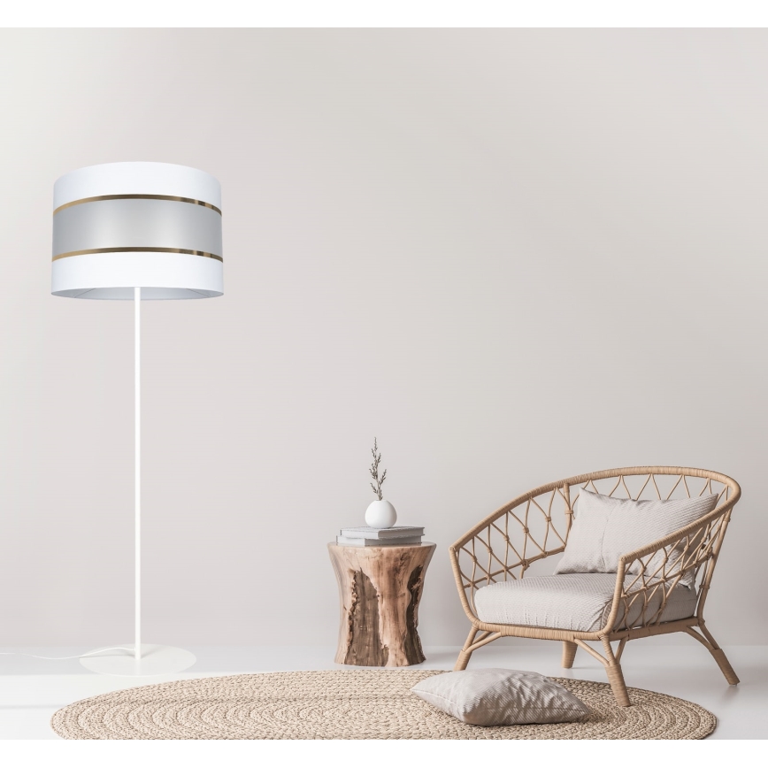 Lattiavalaisin CORAL 1xE27/60W/230V valkoinen