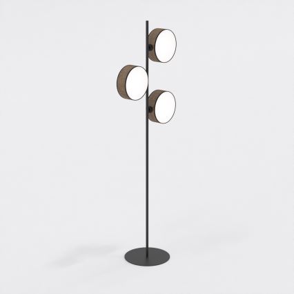 Lattiavalaisin DRUMZ 3xE14/10W/230V ruskea