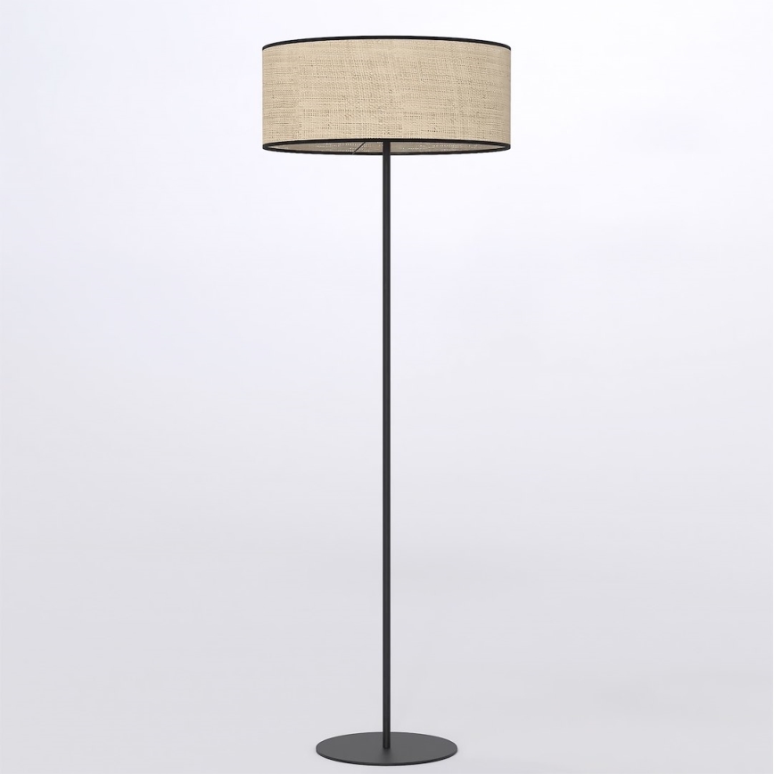 Lattiavalaisin ECO 1xE27/15W/230V beige/rottinki