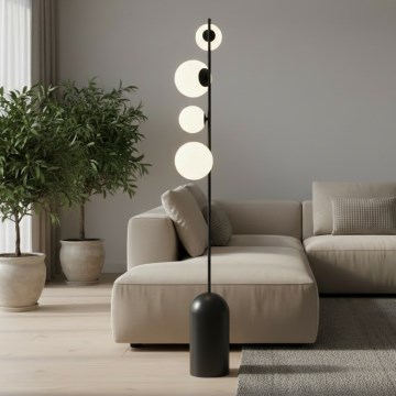 Lattiavalaisin ETNO 4xG9/8W/230V musta