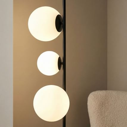Lattiavalaisin ETNO 4xG9/8W/230V musta