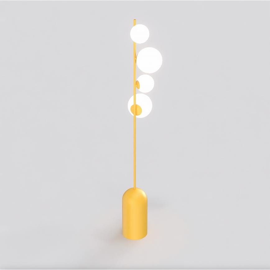 Lattiavalaisin ETNO 4xG9/8W/230V, oranssi