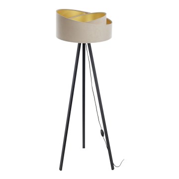 Lattiavalaisin GALAXY 1xE27/60W/230V beige/wenge