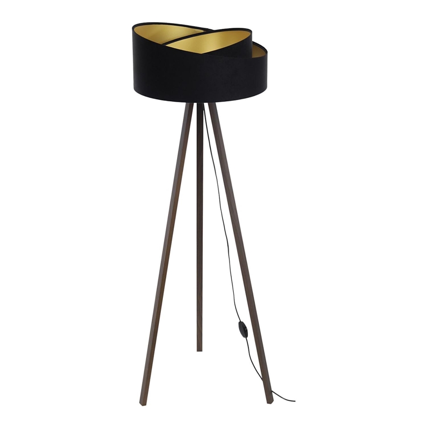 Lattiavalaisin GALAXY 1xE27/60W/230V musta/ruskea