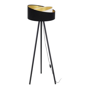 Lattiavalaisin GALAXY 1xE27/60W/230V musta/valkoinen/wenge