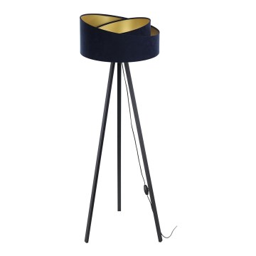 Lattiavalaisin GALAXY 1xE27/60W/230V sininen/wenge