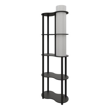 Lattiavalaisin hyllyillä NOTO 1xE27/40W/230V musta