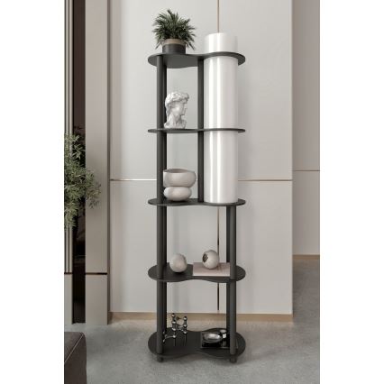 Lattiavalaisin hyllyillä NOTO 1xE27/40W/230V musta