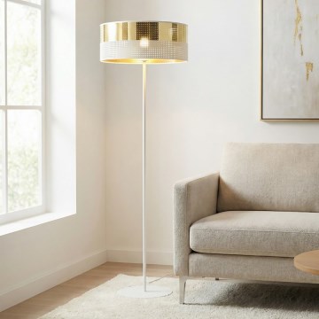 Lattiavalaisin LUX 1xE27/15W/230V valkoinen/kultainen