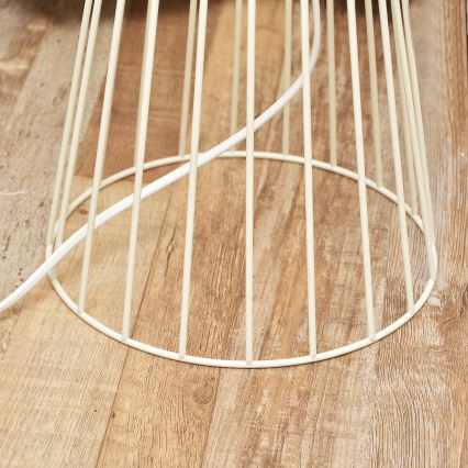 Lattiavalaisin MERCURE 1xE27/15W/230V kermanvärinen