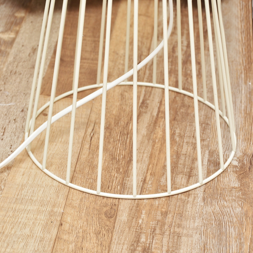 Lattiavalaisin MERCURE 1xE27/15W/230V kermanvärinen