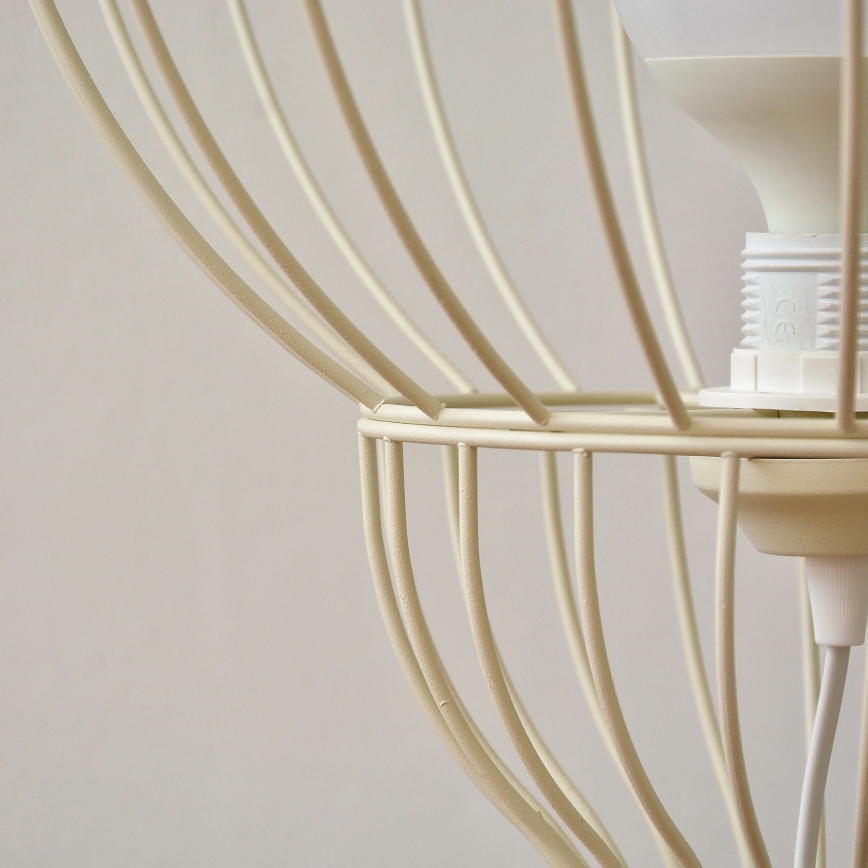 Lattiavalaisin MERCURE 1xE27/15W/230V kermanvärinen