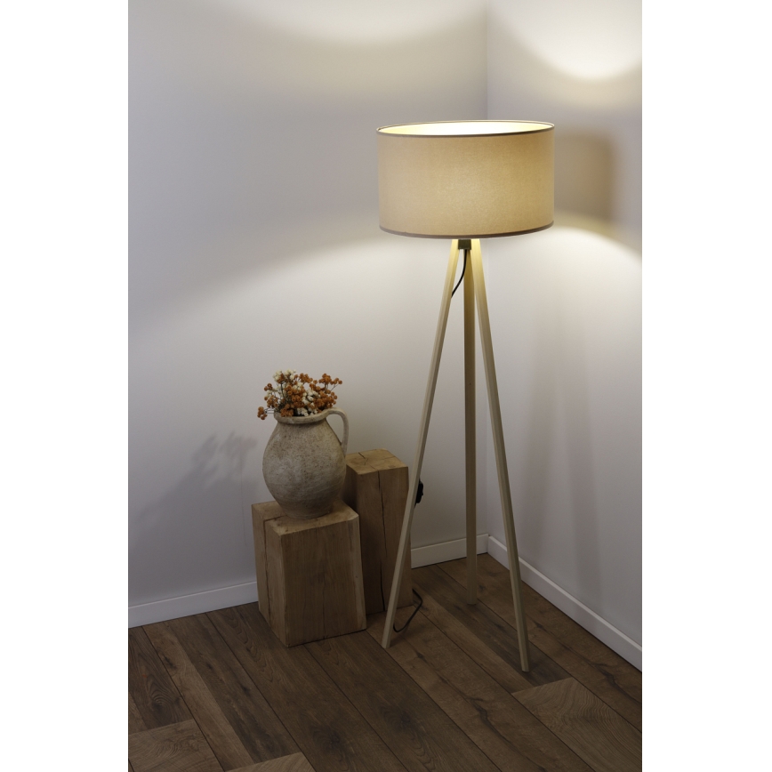 Lattiavalaisin STANDART 1xE27/60W/230V beige