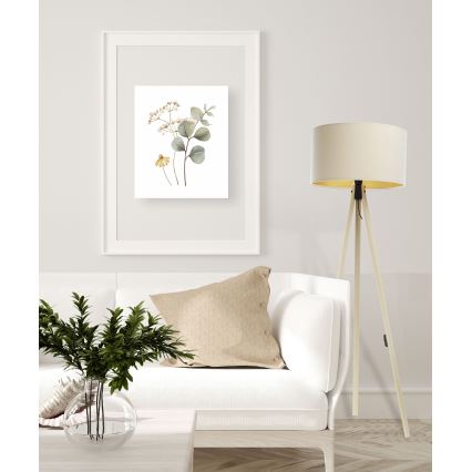 Lattiavalaisin STANDART 1xE27/60W/230V kermainen/beige