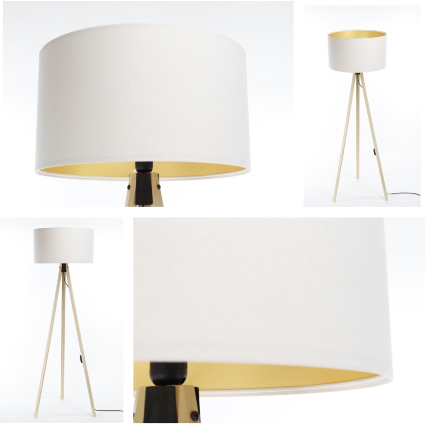 Lattiavalaisin STANDART 1xE27/60W/230V valkoinen/beige