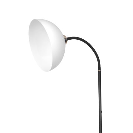 Lattiavalaisin ZACK 1xE27/15W/230V musta