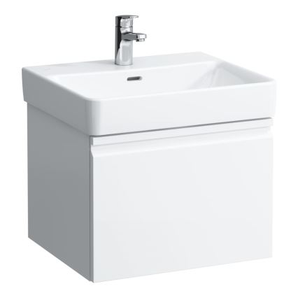 LAUFEN H8109620001041 - PRO 55x46,5 cm tasoon/seinään asennettava pesuallas, keramiikka/valkoinen