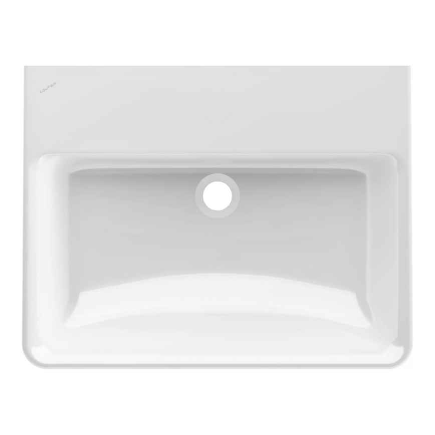 LAUFEN H8109630001091 - Altaan asennus tasolle/seinään PRO 60x46,5 cm keramiikka/valkoinen