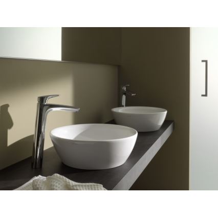 LAUFEN H8129620001091 - PRO-tasoon asennettava pesuallas, halkaisija 42 cm, keraaminen/valkoinen